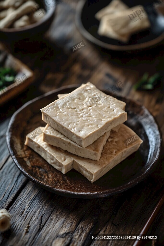 鹵豆腐素材