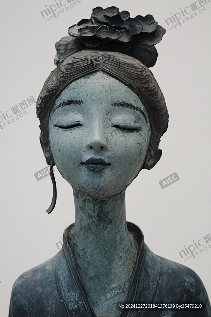 女俑頭像