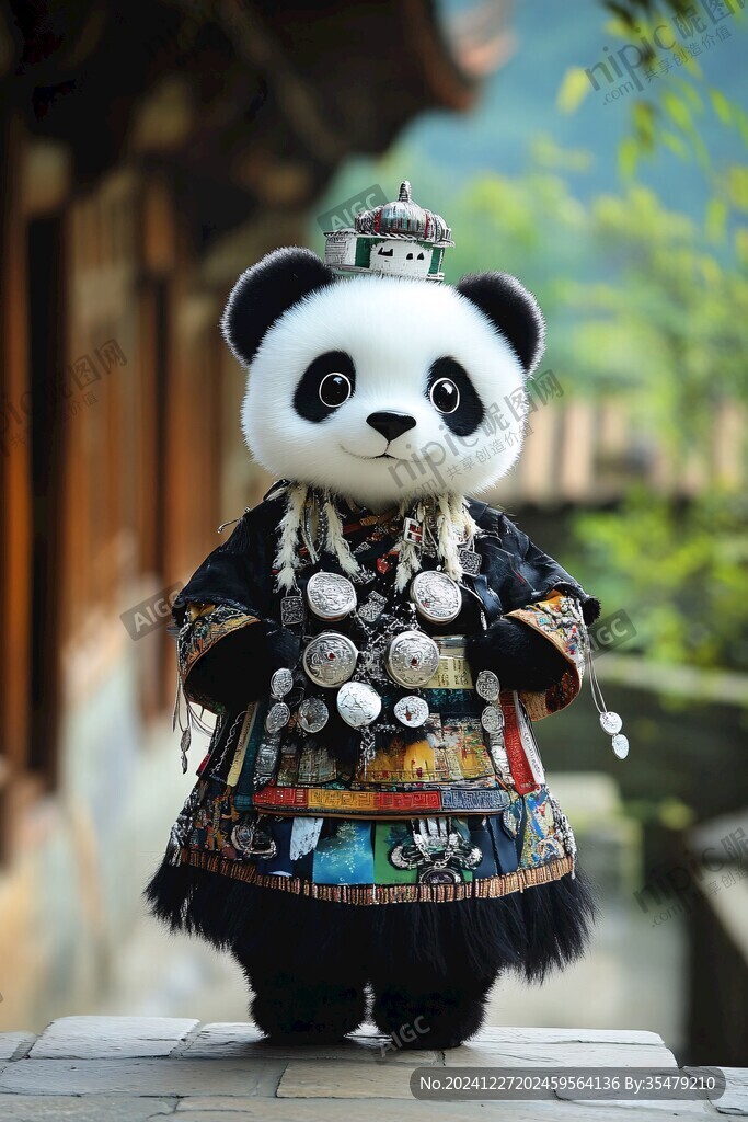 熊貓古裝