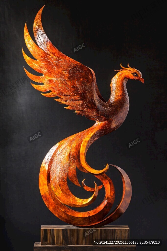 鳳凰擺件