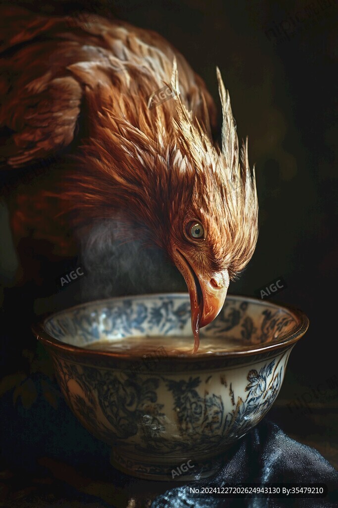 油畫雞