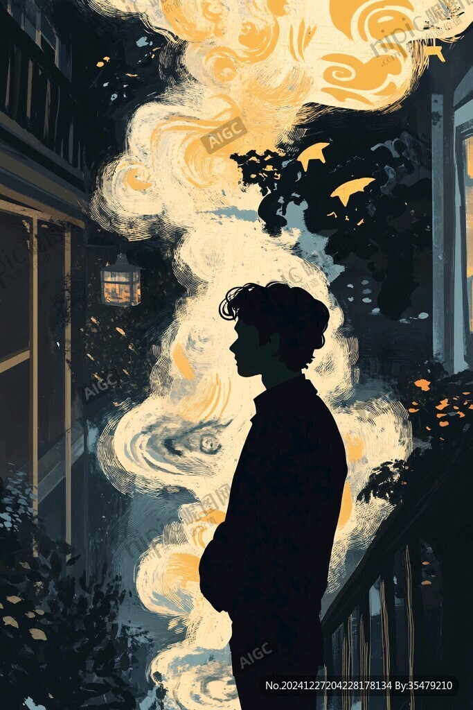 手繪追光的少年
