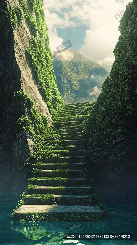唯美臺階小路