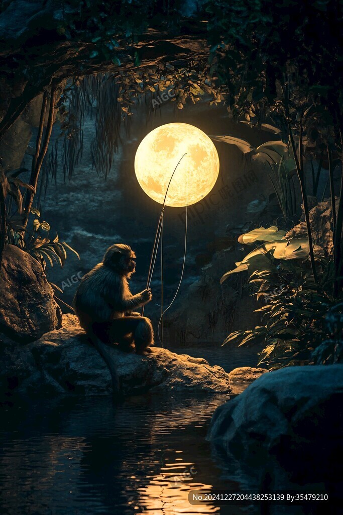 猿人生活場景