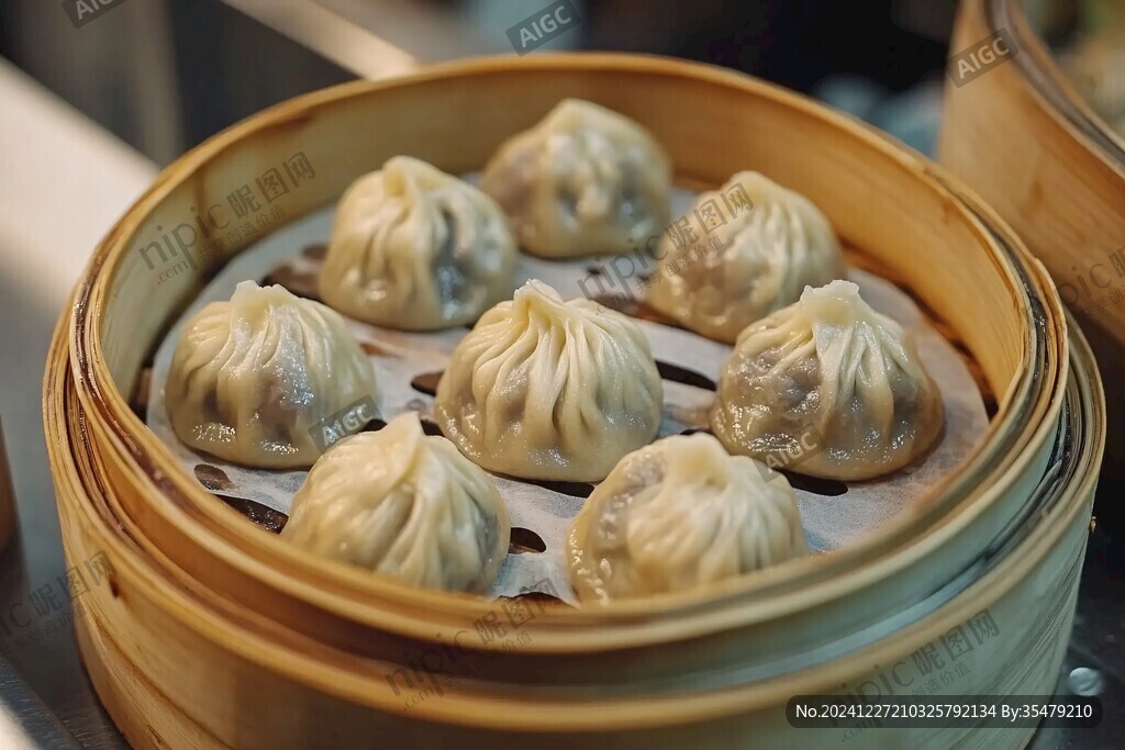 小籠包特寫