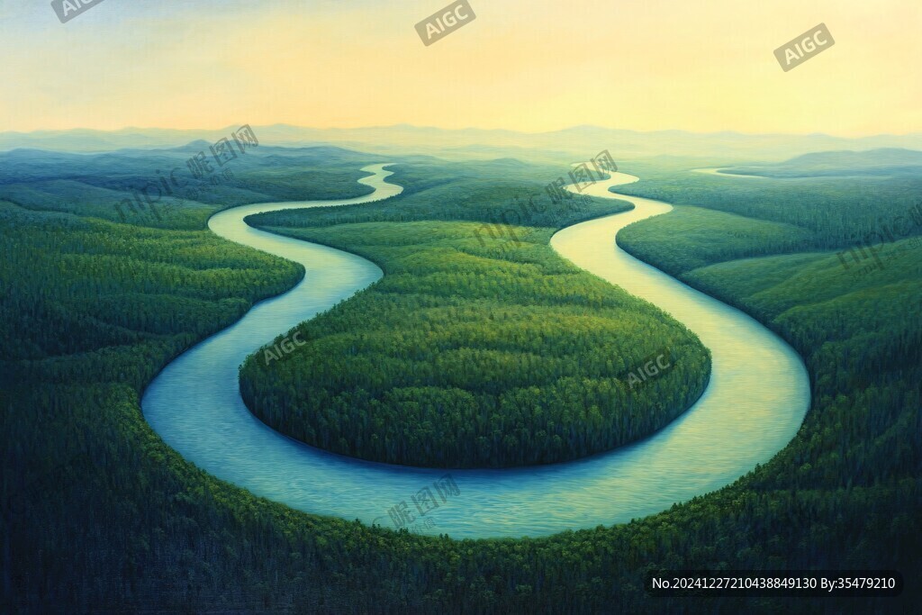 s彎河流