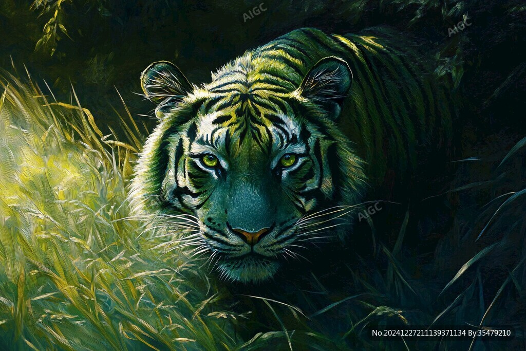 虎系列插畫