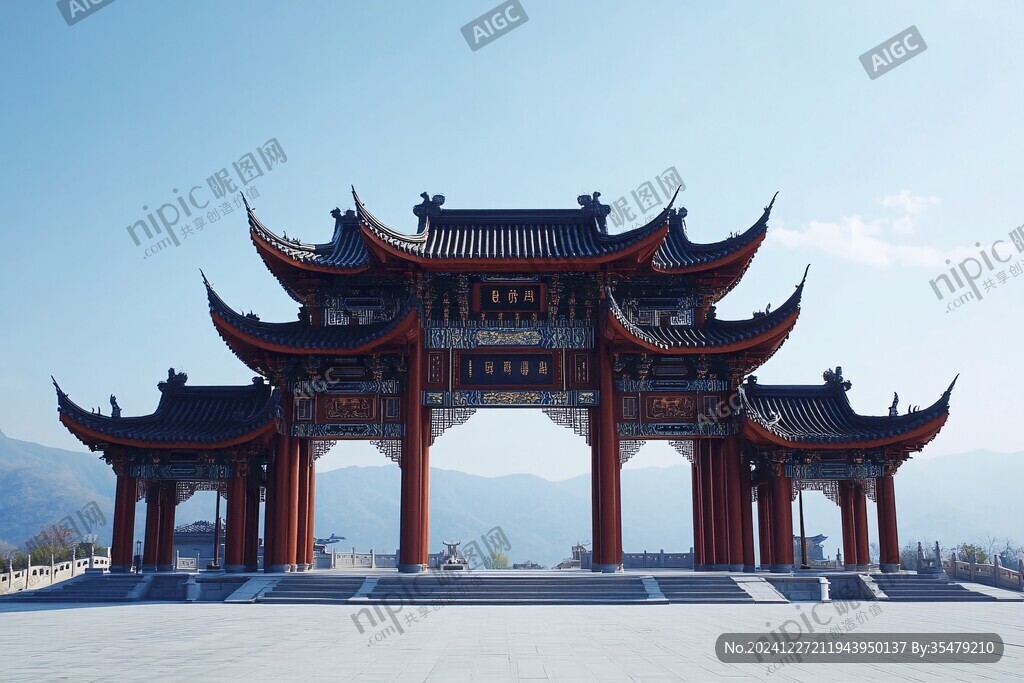 廊橋牌坊