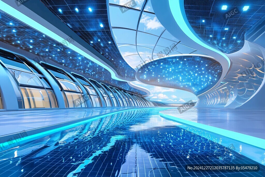 科技感建筑裝飾裝修
