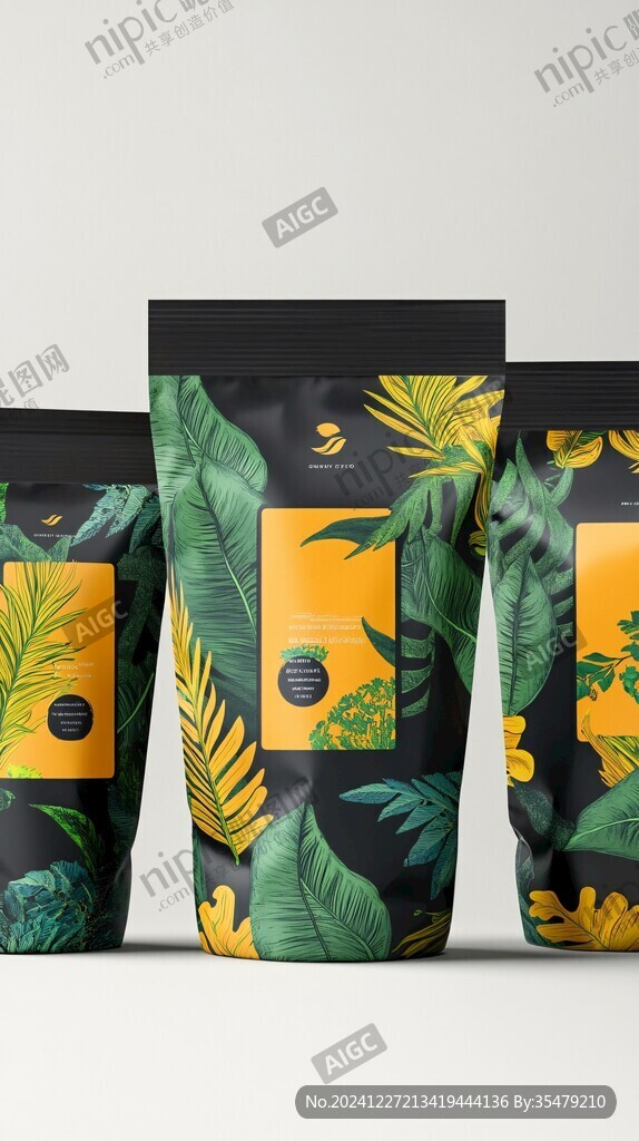 植物風包裝