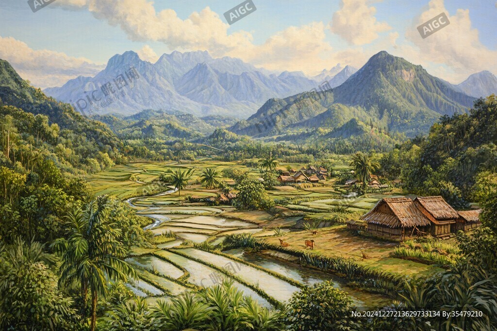 東南亞油畫