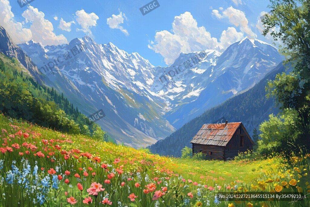 寬屏風景畫
