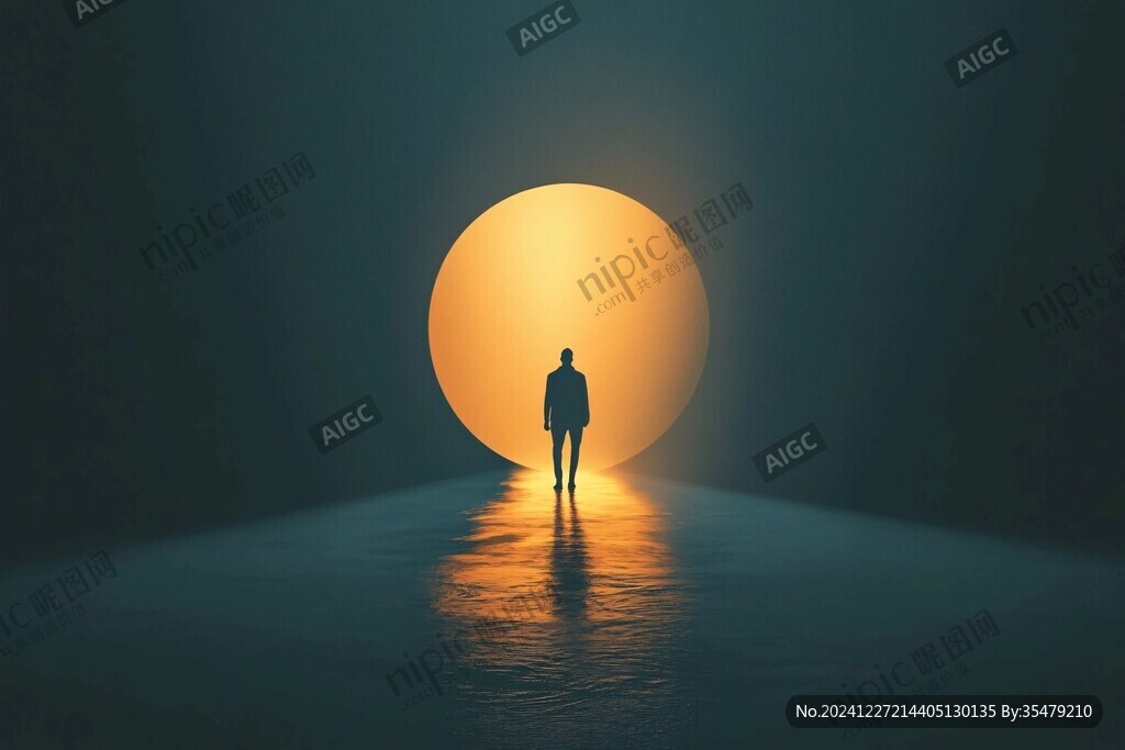 向著陽光行走的人