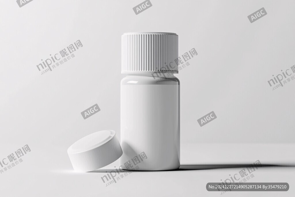 藥瓶白模