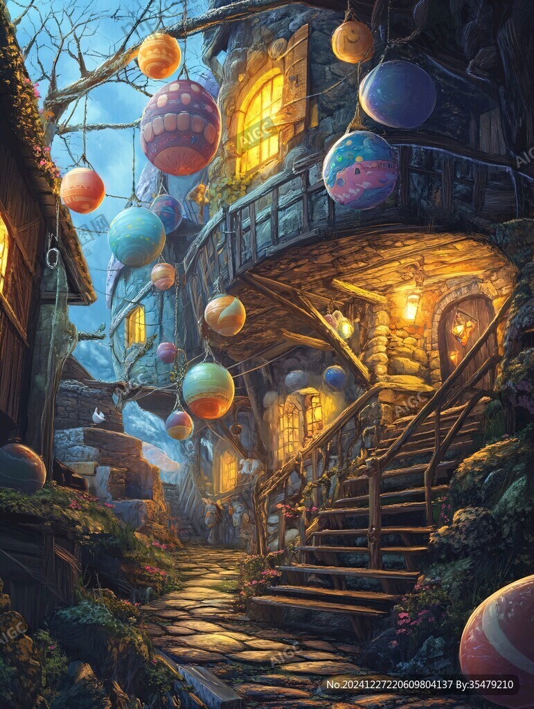 奇幻愛麗斯仙境插畫