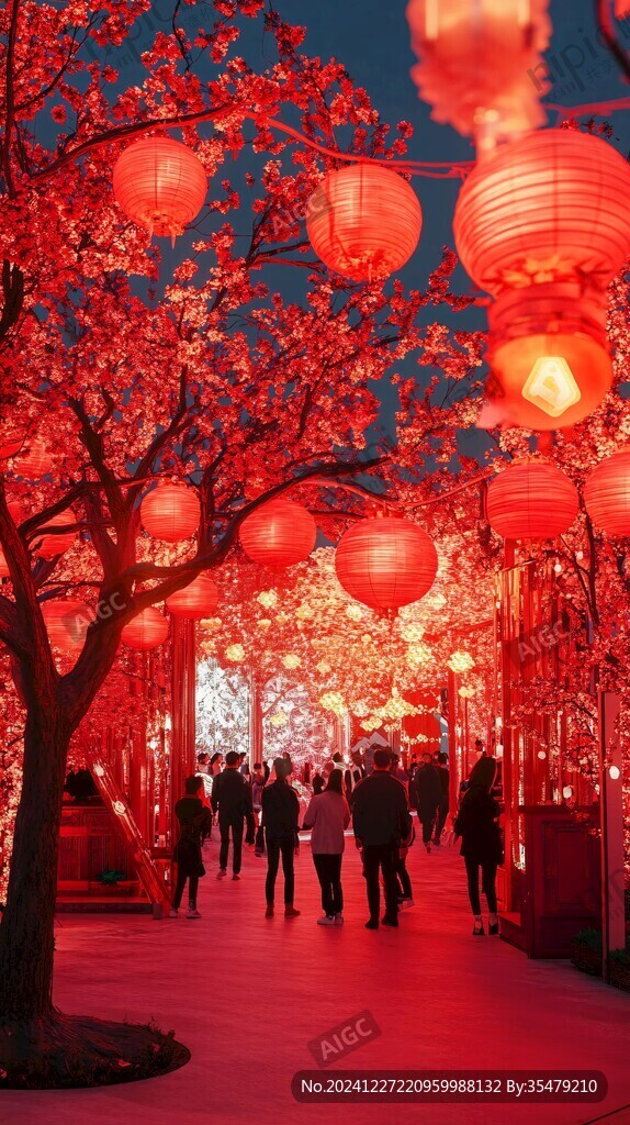 賞燈花