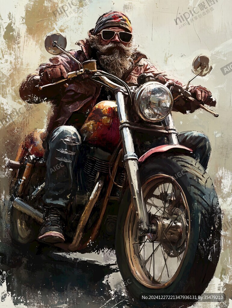 塵土飛揚的摩托車車手
