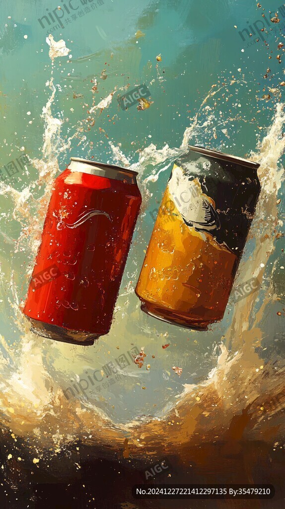 鐵罐插畫