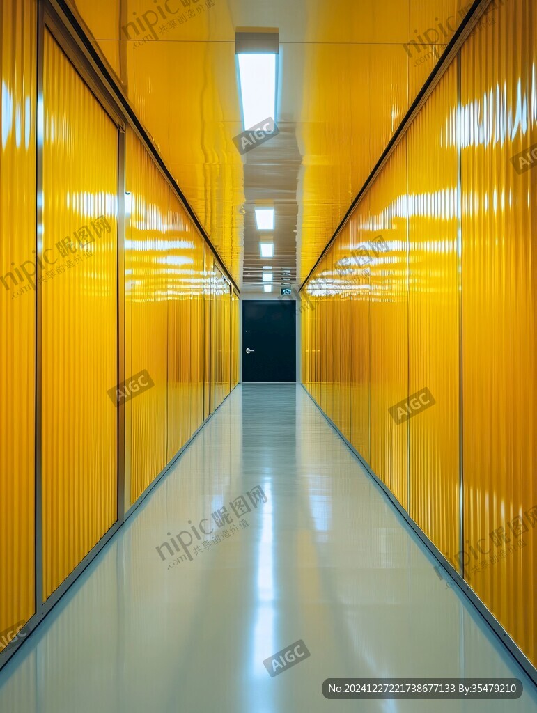 黃色走廊