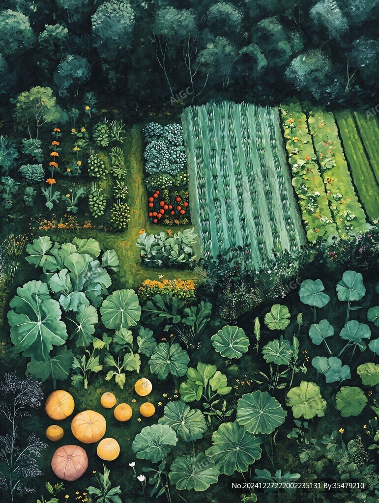 高清蔬菜花園