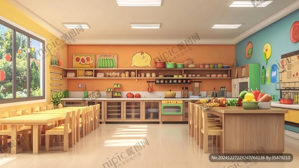 幼兒園教室場(chǎng)景