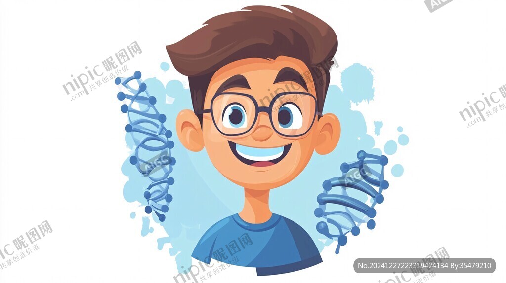 小科學家卡通形象設計