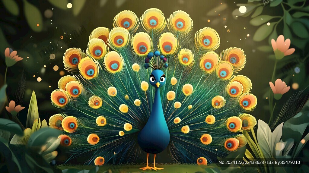 好看鳥插畫