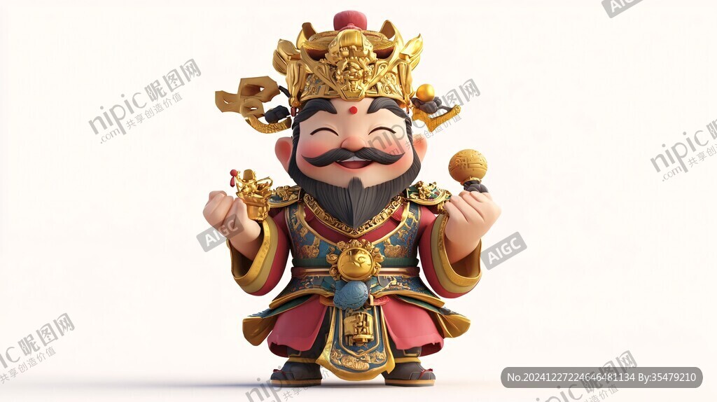 財主財神形象設計