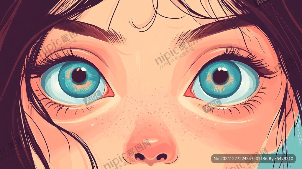人物情緒插畫