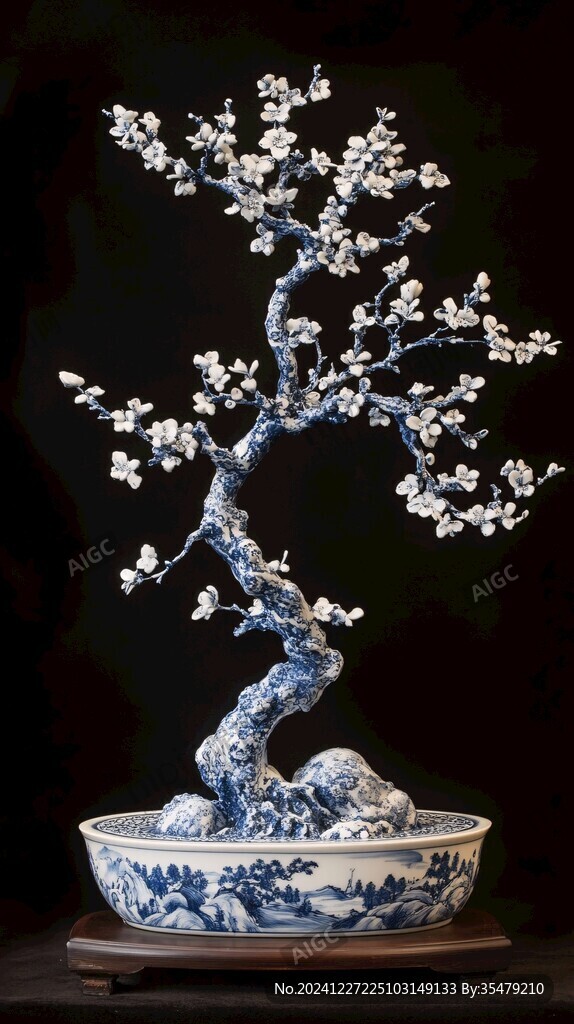 梅花擺件
