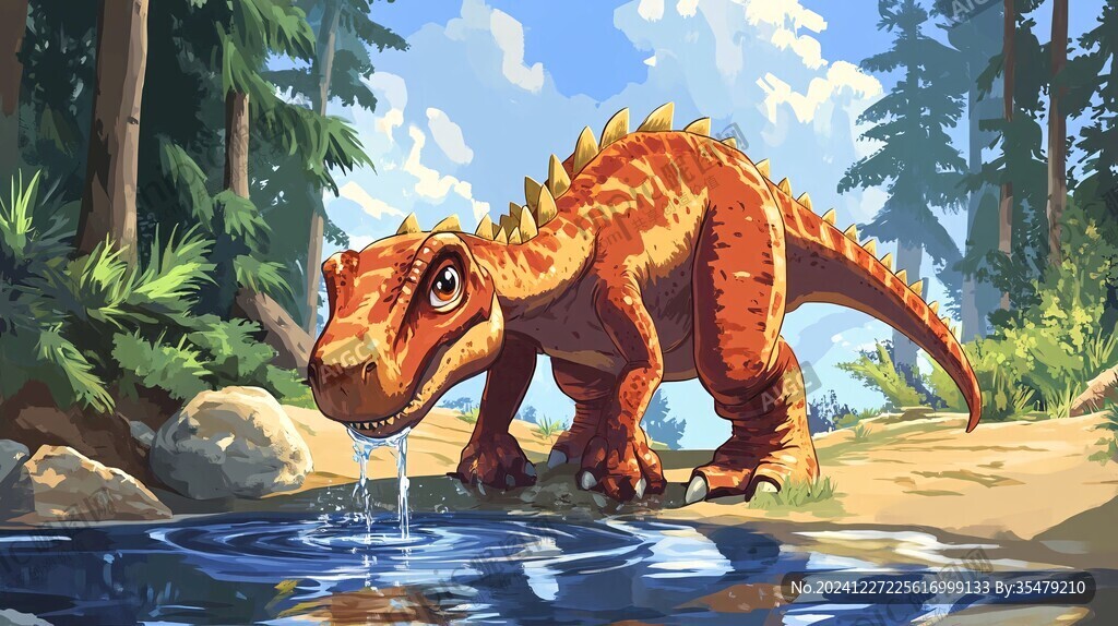 原創恐龍插畫