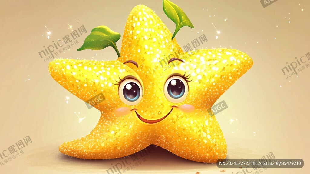 原創卡通星星形象