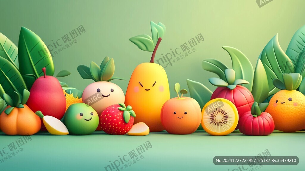 水果ip形象