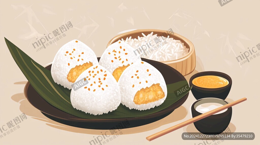飯團插畫
