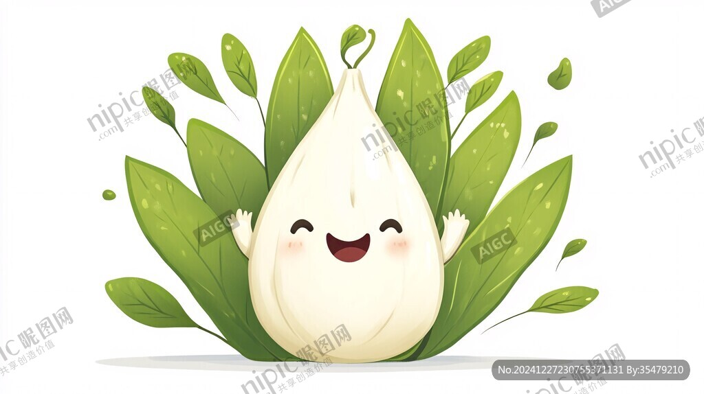 雞頭米插畫