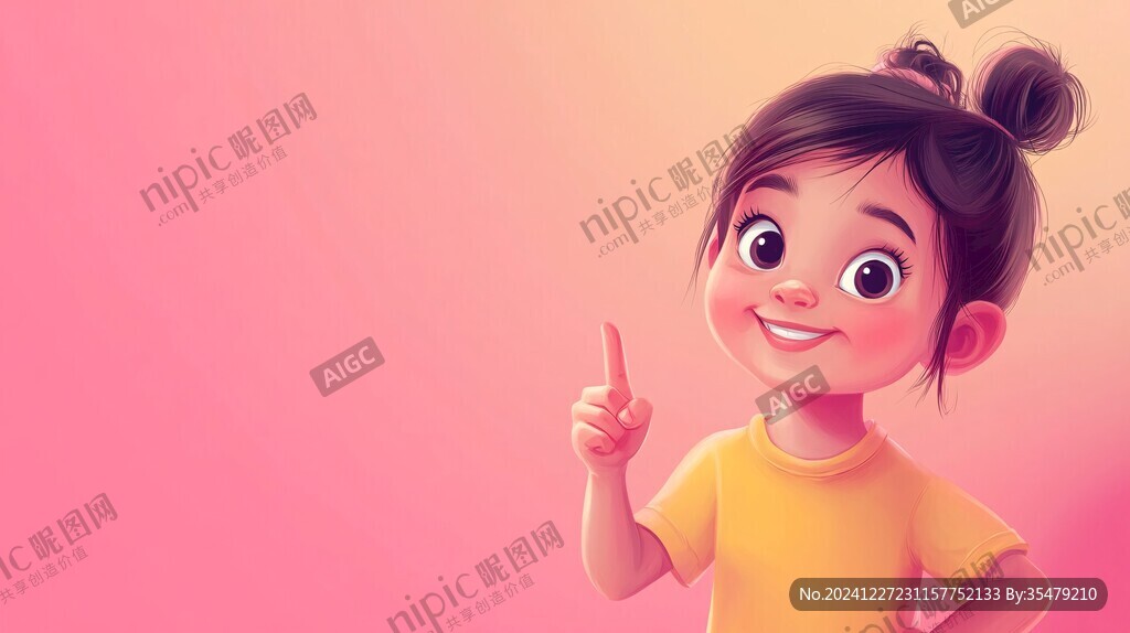 小米卡通女孩
