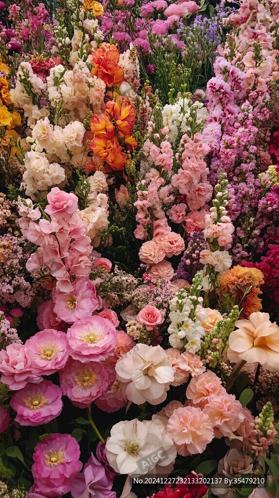 花朵插花花店綻放