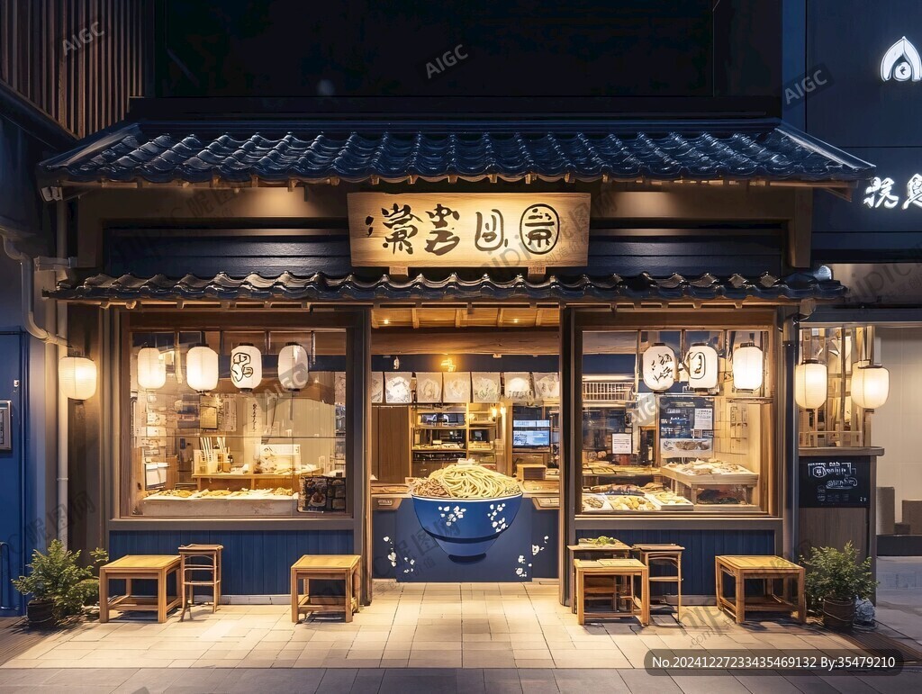 日式店鋪門面