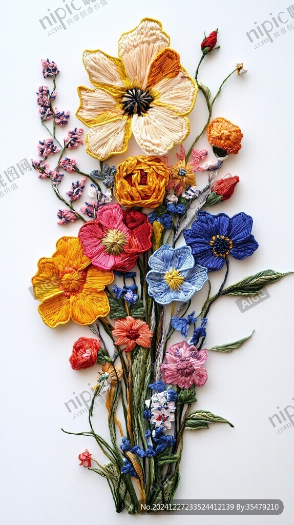 3d立體花卉