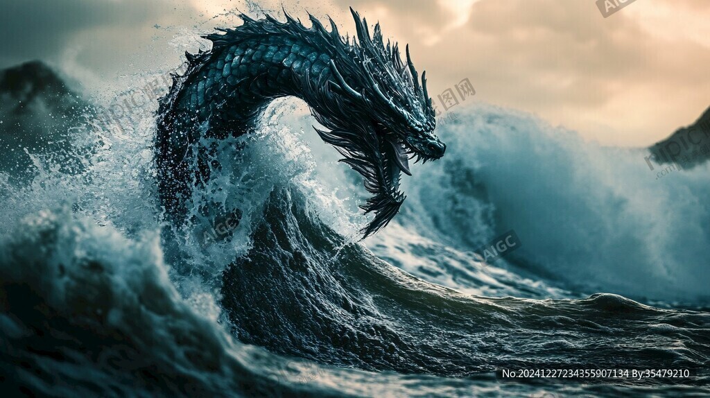 群龍戲海