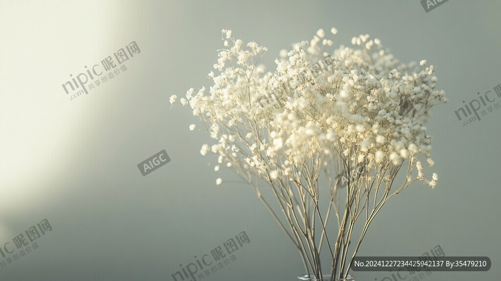 高清背景手工干花