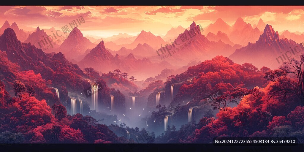 寬屏風景畫