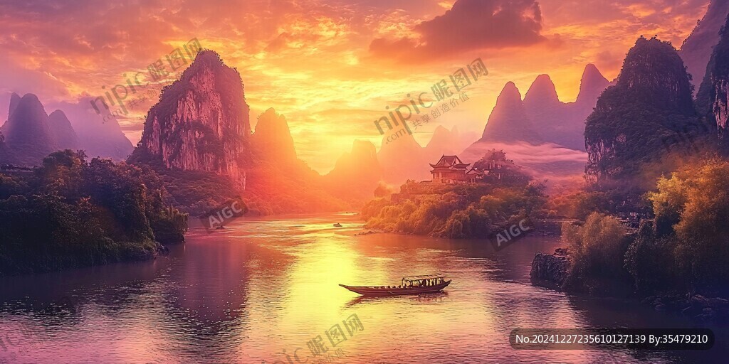 唯美漓江風(fēng)光