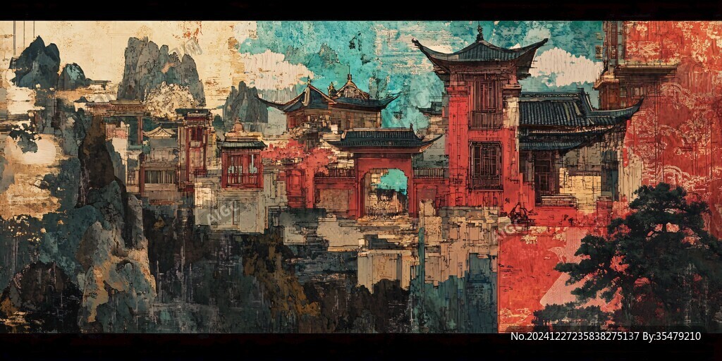 橫店手繪