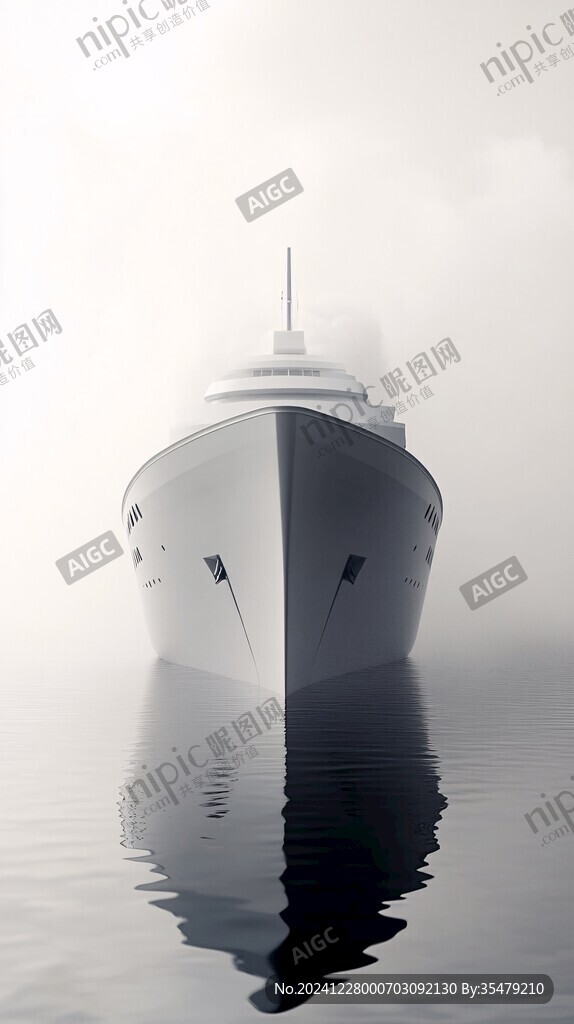 輪船效果圖