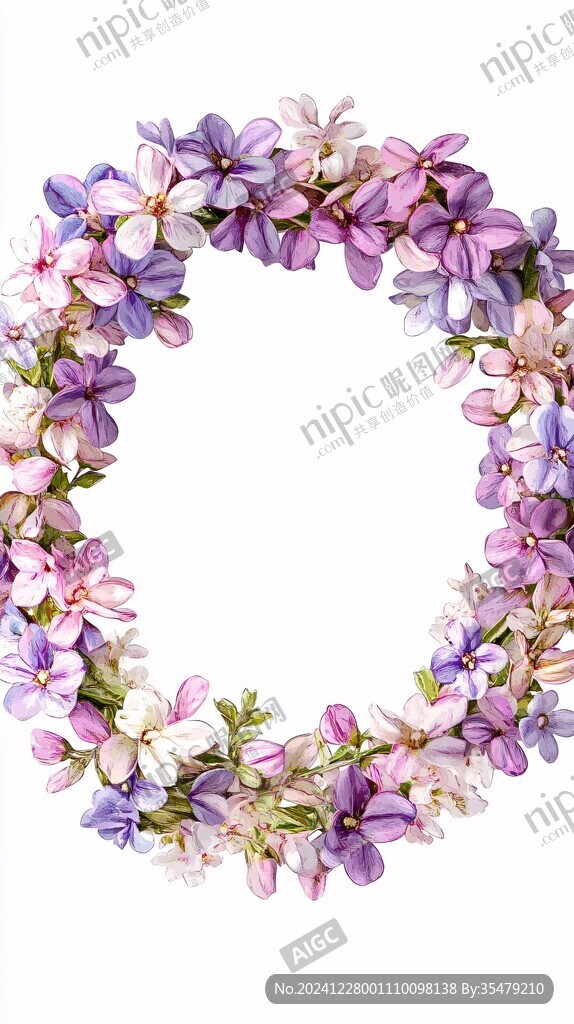 花朵花環花瓣png