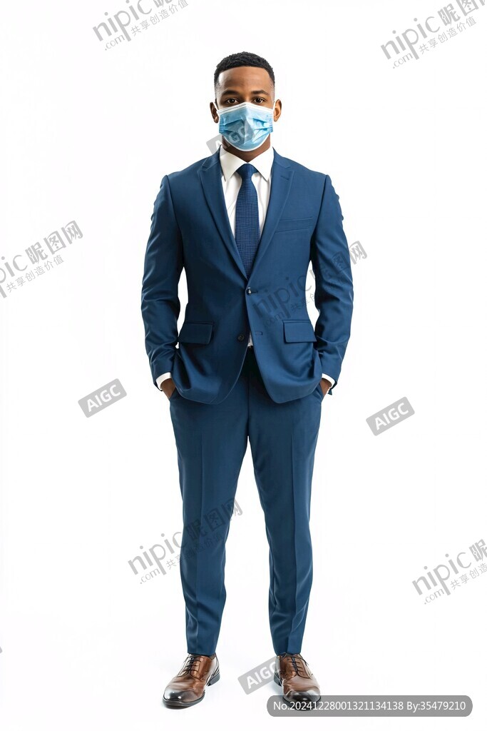 藍(lán)色西服