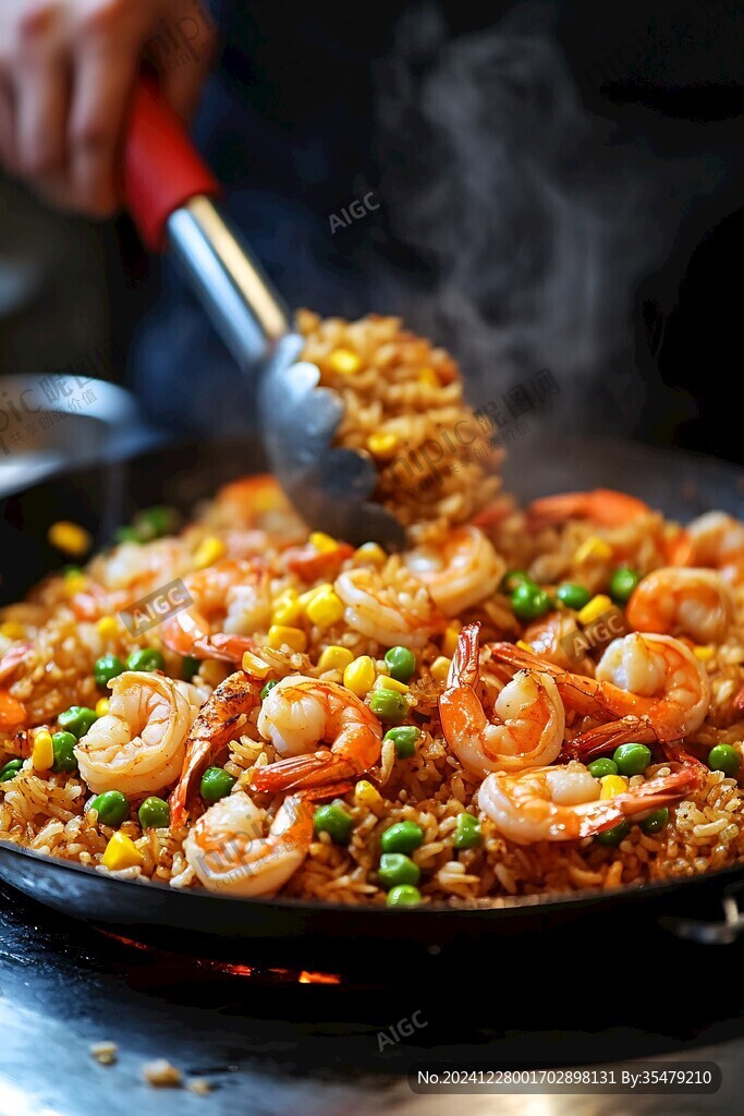 鐵板燒海鮮炒飯