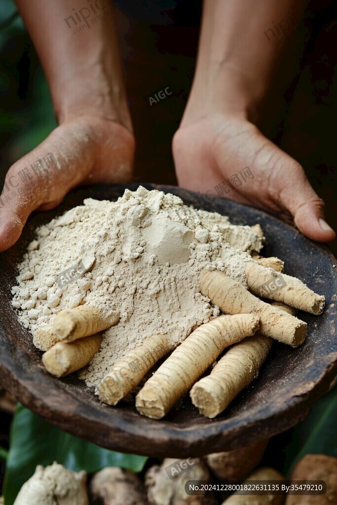 懷山藥粉