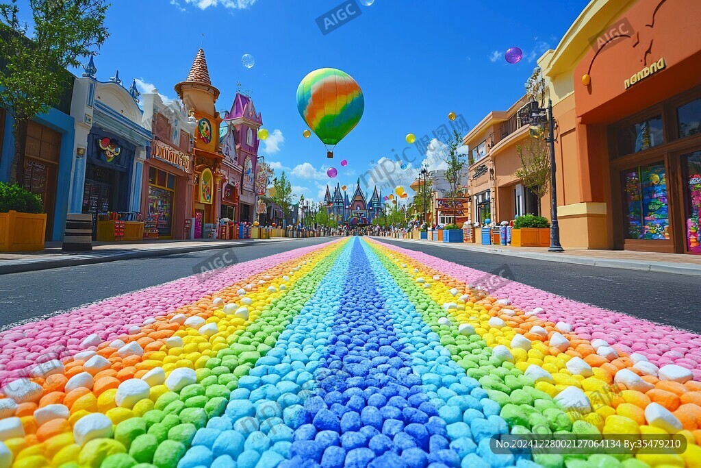 恒大童世界街道